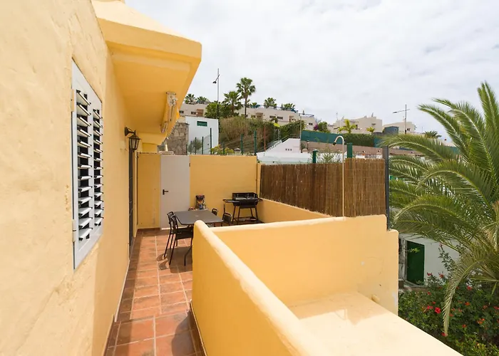 Private Solarium - Terrace & Views דירה Mogán